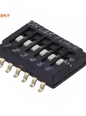 TDA06H0SB1R -[原装SWITCH SLIDE DIP SPST 0.025A 24VSMD
