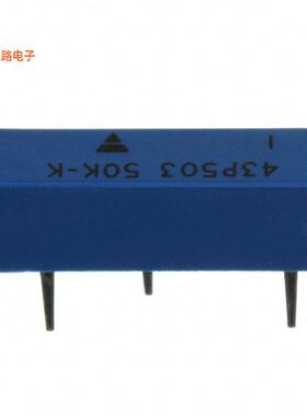 M43P503KB40 -原装[TRIMMER 50KOHM 0.75W PC PIN SIDE50 kOhms