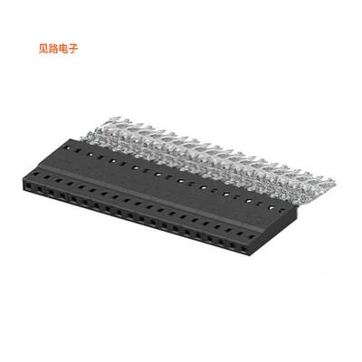 2317222-3 -原装[3P, AMPMODU 2MM, IDC RECEPTACLE,插座