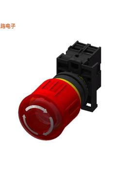 M22EL-TSF01-E230R -[全新SWITCH ESTOP TWIST RESET 6A 230V]