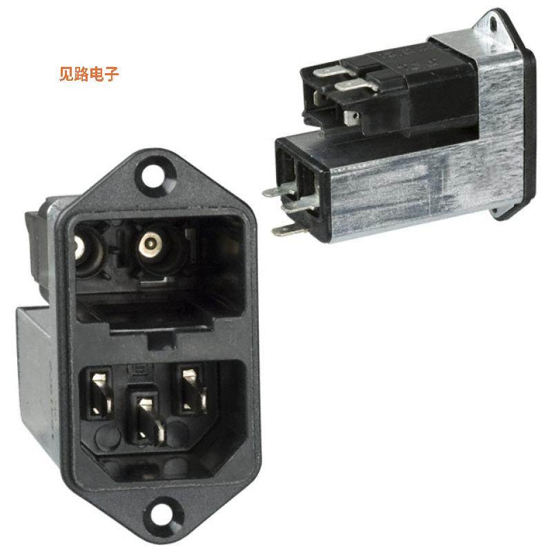 4303.5005 -原装[PWR ENT MOD RCPT IEC320-C14 PNLIEC 320-C14