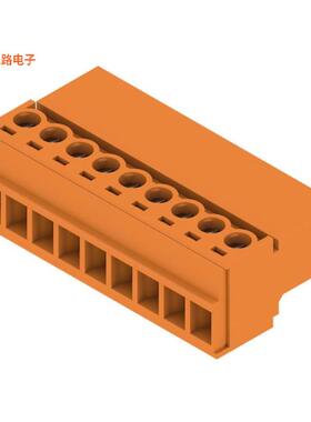 1969630000 -原装[TERM BLOCK PLUG 9POS 3.81MM插头，公引脚