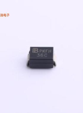 P6SMB36CA/TR13 -[原装TVS DIODE 30.8VWM DO214AASMB(DO-214AA)