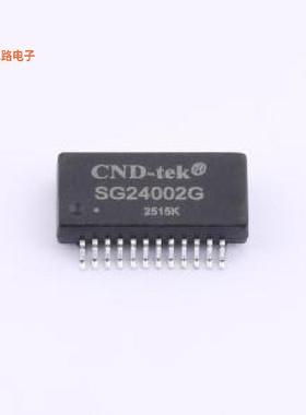 SG24002G T -[原装网口变压器SMD-24P,15.1x7.1mm
