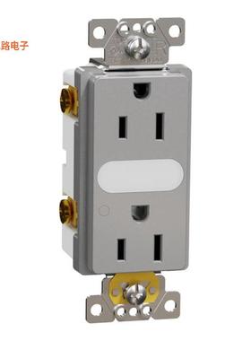 SQR57101GY -[全新TR 15A LIGHTED RECEPTACLE RESI G]
