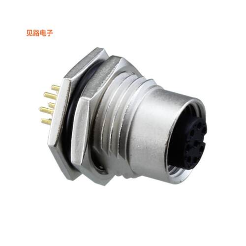 M12A-08PFFP-SF8002 -[全新CONN RCPT FMALE 8POS GOLD SOLDER]