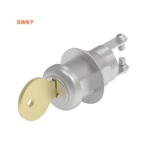 1-1437597-8 -[全新SWITCH KEYLOCK 2POS SPST 1A 120V]