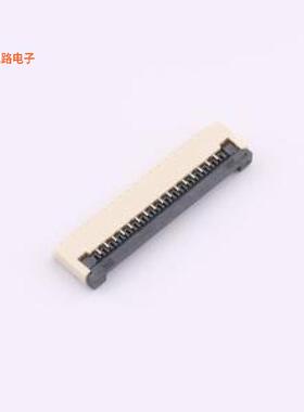 1.0-16P XGXJ-H2.0 -[原装FFC/FPCSMD,P=1mm,卧贴