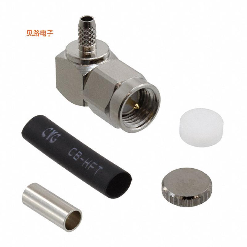 CONSMA012 -正品[CONN SMA PLUG R/A 50 OHM SOLDERSMA