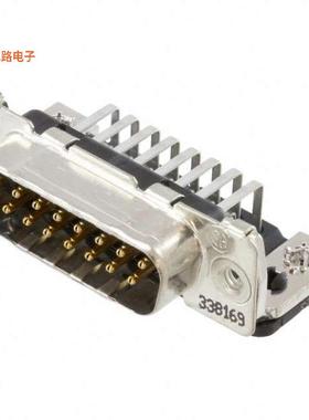 1-338169-2 -原装[CONN D-SUB PLUG 15POS R/A SOLDERD-Sub