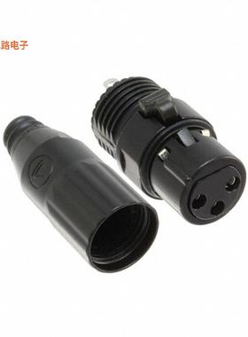 AAA3FBZ -原装[CONN PLUG FMALE XLR 3POS SOLDER插头，母插口