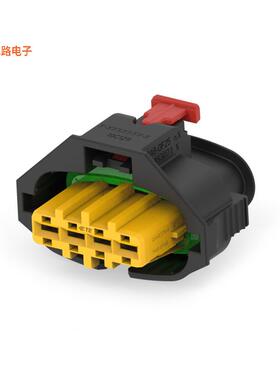 2345394-2 -原装[4POS,AMP MCP 2.8,REC HSG ASSY,SL插头