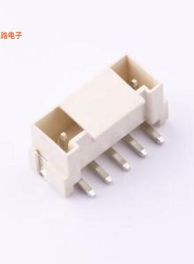 D396E1L1-2W5P41 -[VH3.96 1x5P 立贴SMD,P=3.96mm线对板针座