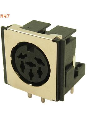 FM6726 -原装[DIN SKT 6 PIN 240  SCREEN插座，母型插口