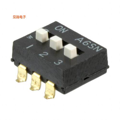 A6SN-3104 -[全新SWITCH SLIDE DIP SPST 0.025A 24V]