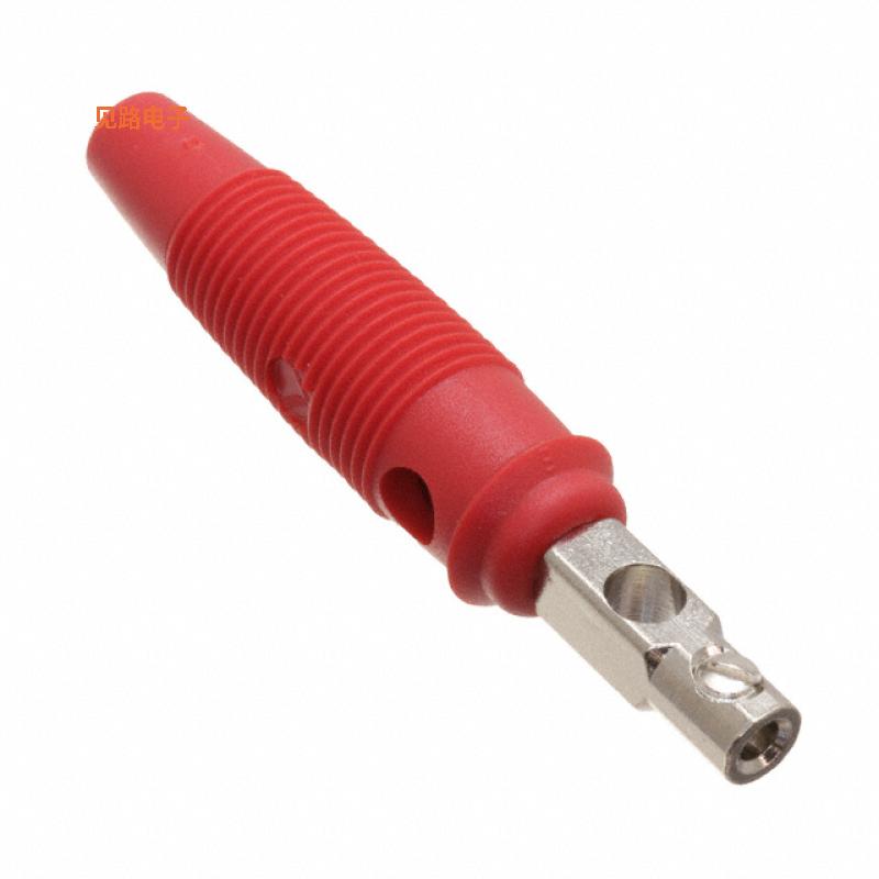 930726101 -原装[TEST PLUG RED 4MM PIN INSUL SCRE香蕉插头