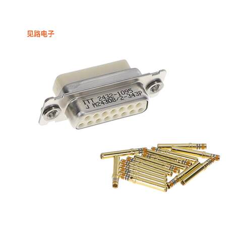 M24308/2-343P -[全新CONN D-SUB HD RCPT 15POS PNL MNT]