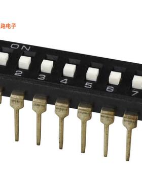 DS04-254-2L-07BK -原装[SWITCH SLIDE DIP SPST 0.025A 24VSPST