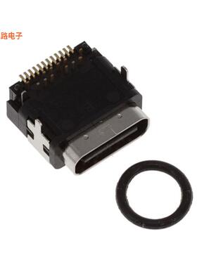 UJ31-CH-G-SMT-TR-67 -[全新USB JACK 3.1, GEN 2, C TYPE, 24]