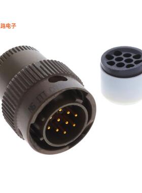 MS3116E12-10P -[全新CONN PLUG 10POS STRAIGHT W/PINS]