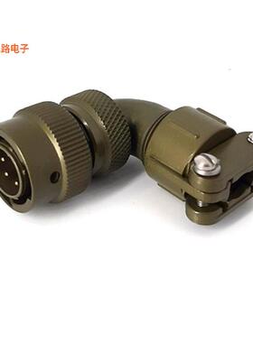 MSW08E10-6P-SR -[全新RIGHT ANGLE CABLE PLUG, WITH STR]