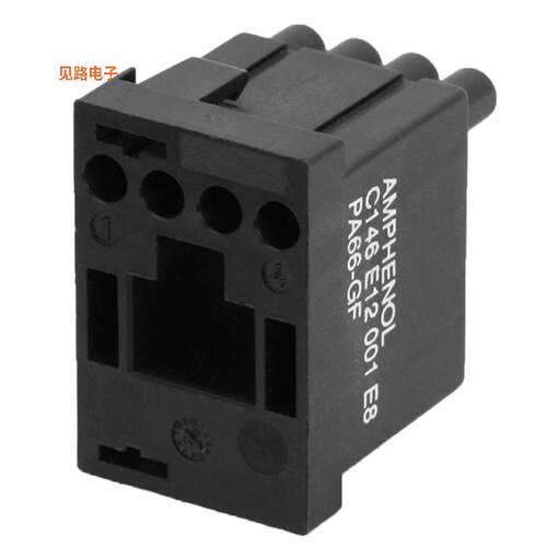 C146E12001E8 -[全新MOD RJ45 MALE 8P8C+5PWR CRIMP]