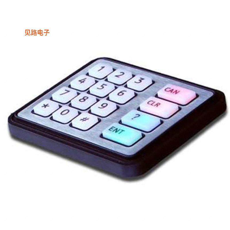 8616-410023 -[全新SWITCH KEYPAD 16KEY 0.05A 24V]