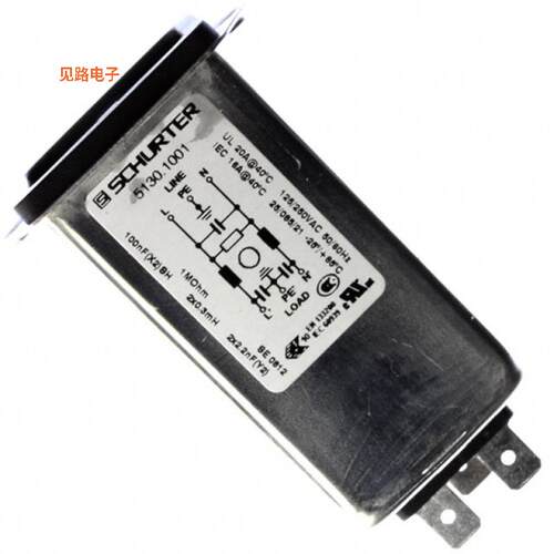 5130.1001 -原装[PWR ENT RCPT IEC320-C20 PANEL QCIEC 320-C20