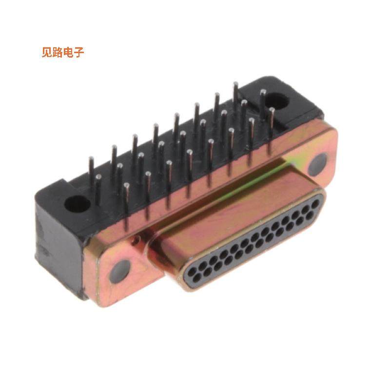 MDM-25PCBR -原装[CONN MICRO-D PLUG 25POS R/A SLDR