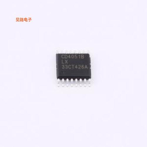 CD4051BPW(LX) -[原装模拟/多路复用器TSSOP16