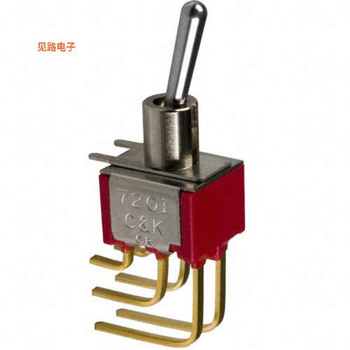 7201SD9AV2BE -[全新SWITCH TOGGLE DPDT 0.4VA 20V]
