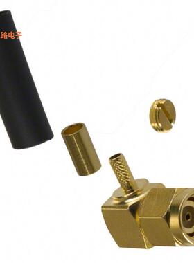 132123RP -原装[CONN RPSMA PLUG R/A 50OHM SOLDERRP-SMA