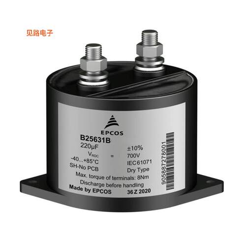 B25631B0107K900 -[全新CAP FILM 100UF 10% 900V RADIAL]