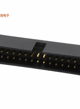 2-1634689-6 -原装[CONN HEADER R/A 26POS 2.54MM接头