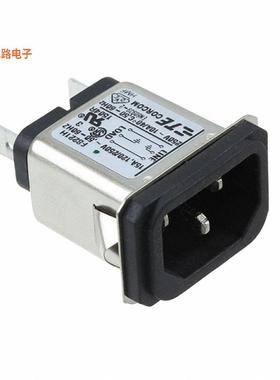 2-6609987-7 -原装[PWR ENT RCPT IEC320-C14 PANEL QCIE