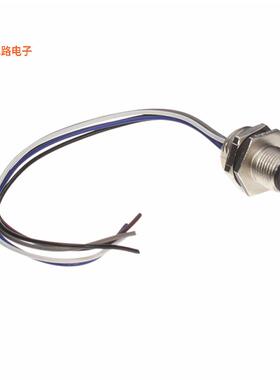 M12A-05PMMC-SH8C15 -[全新CONN PLUG MALE 5P WIR LEAD 0.49']