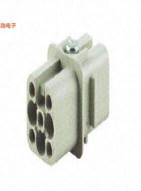 1650580000 -原装[INSERT FEMALE 7POS+1GND CRIMP无触头嵌件