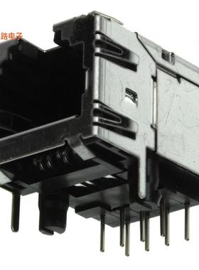 TM21R-5C-88(50) -原装[CONN MOD JACK 8P8C R/A SHIELDED插孔