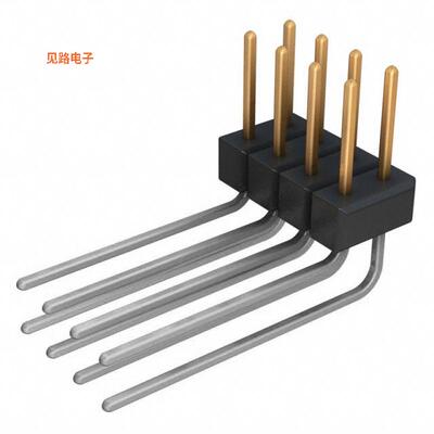 PBC04DBEN -原装[CONN HEADER R/A 8POS 2.54MM针座，分离式