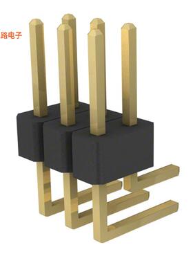 PRPC003DBAN-M71RC -[全新CONN HEADER R/A 6POS 2.54MM]
