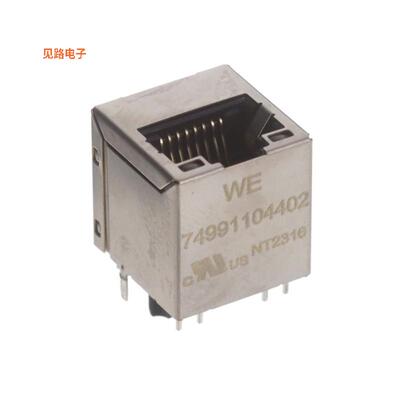 74991114410 -原装[CONN JACK 1PORT PCBRJ45