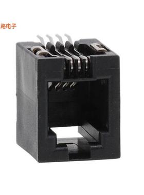 73327-111LF -原装[CONN MOD JACK 4P4C R/A UNSHLD插孔