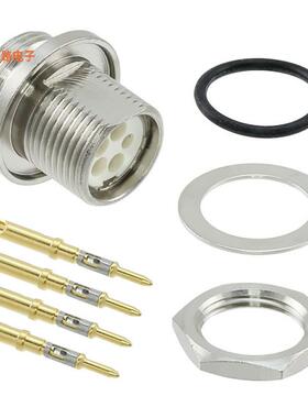 TS2P4M20 -原装[CONN RCPT MALE 4POS GOLD CRIMP插座，公形引脚