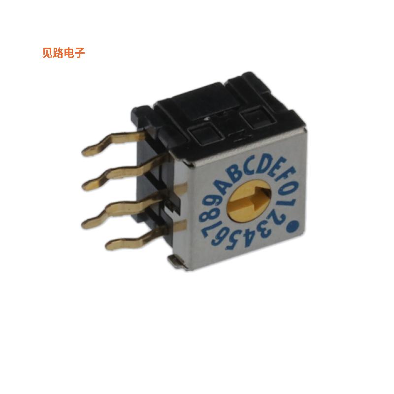 DRR7016C-正品[SWITCH ROTARY DIP HEX 0.03A 15V十六进制