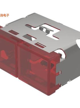 03-902.2/2 -[全新CAP PUSHBUTTON RECTANGLE RED]