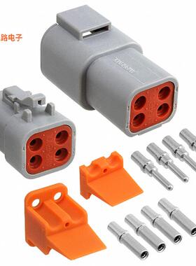 ATP4PS-CKIT -原装[CONN PLUG&RCPT 4P CRIMP 12-14