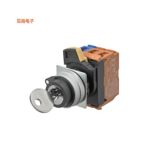 A22NK-2MM-01BA-G100 -[全新SWITCH KEYLCK 2POS SPST 10A 120V]