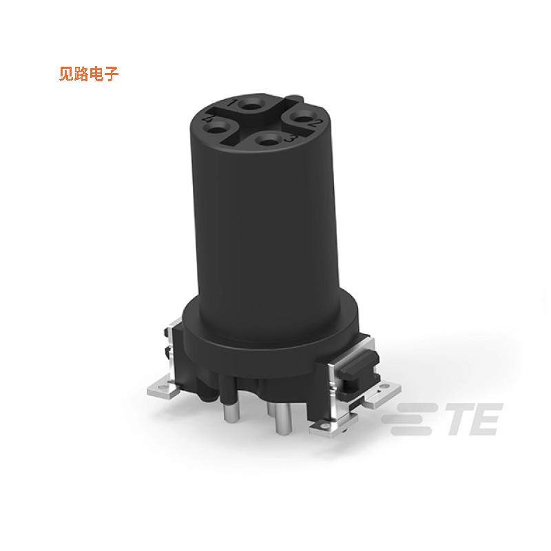 534185-E -原装[M12 FEMALE, B CODE, 5P, 17MM THR插件，母插口