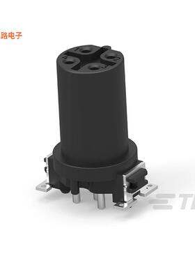 534185-E -原装[M12 FEMALE, B CODE, 5P, 17MM THR插件，母插口