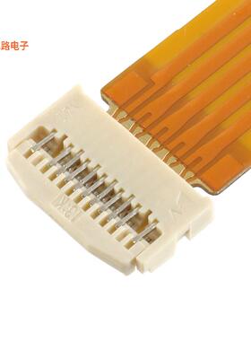 20599-011E-01 -[全新CONN FFC 11POS 0.6MM SMD R/A]